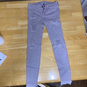 American Eagle Grey Jeans | 0 regular